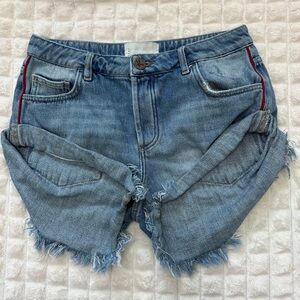 One Teaspoon 26 Bandit Cutoff Jean Shorts ~ Cheeky Concert Festival Rodeo